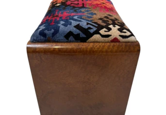 Art Deco Stool by De Coene Frères Kortrijk, 1930s